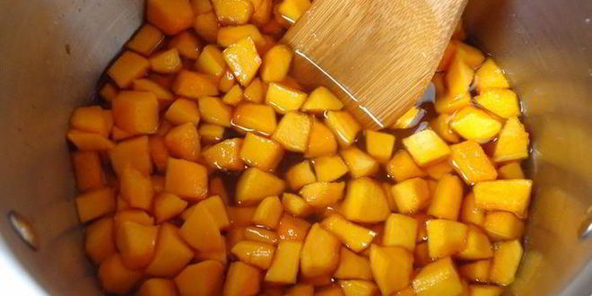 Рецепт мятно-шоколадное варенье с тыквой