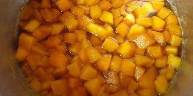 Рецепт мятно-шоколадное варенье с тыквой