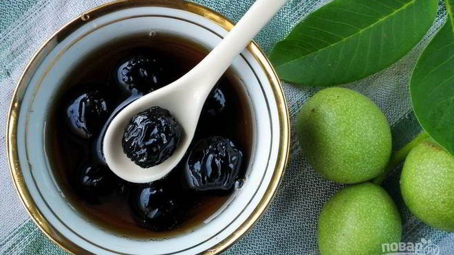 Рецепт Ореховое варенье