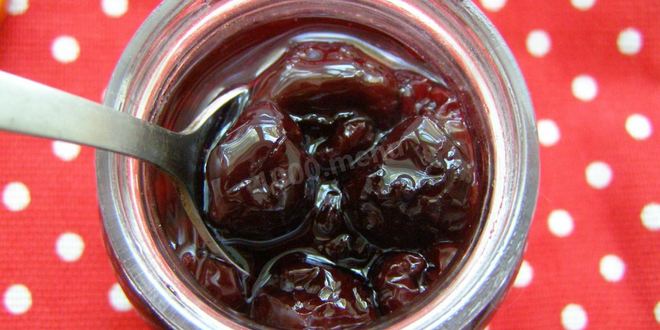 Рецепт простое варенье из вишни с косточкой