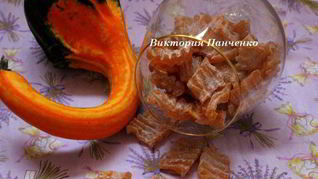 Рецепт Пряные тыквенные цукаты