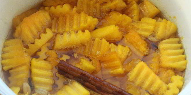 Рецепт пряные тыквенные цукаты