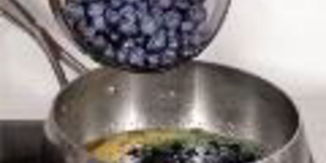 Рецепт самое быстрое варенье из голубики с мятой