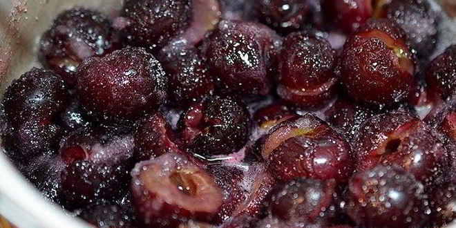 Рецепт шоколадно-вишневое варенье