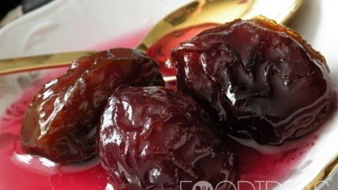 Рецепт Сливовое варенье с косточками