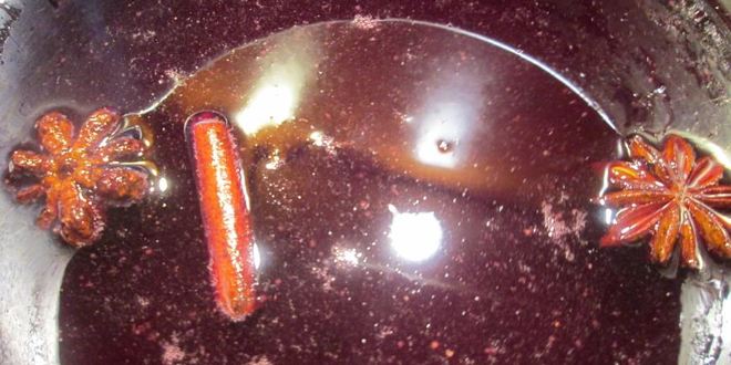 Рецепт сливовое варенье с пряностями в вине