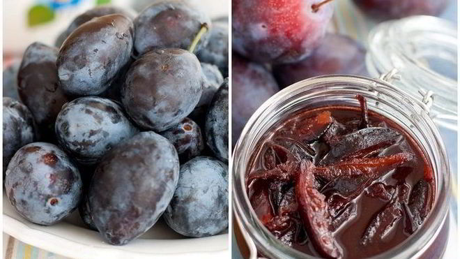 Рецепт Сливовое варенье с шоколадом