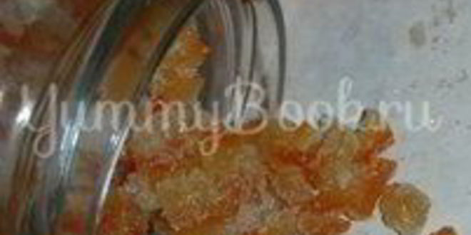 Рецепт цукаты из апельсиновых корок