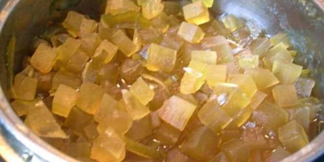 Рецепт цукаты из арбузных корок