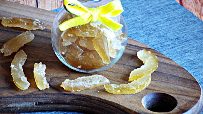 Рецепт Цукаты из помело