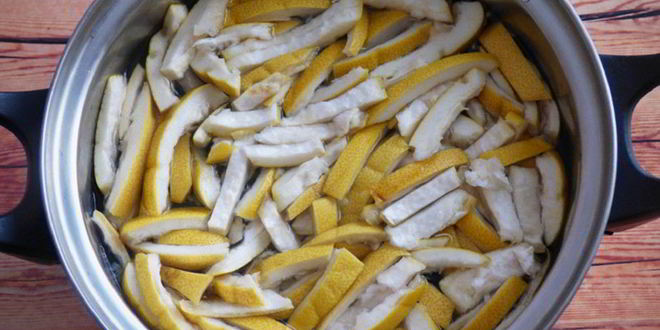 Рецепт цукаты из помело