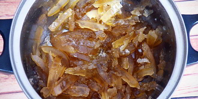 Рецепт цукаты из помело