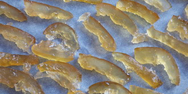 Рецепт цукаты из помело