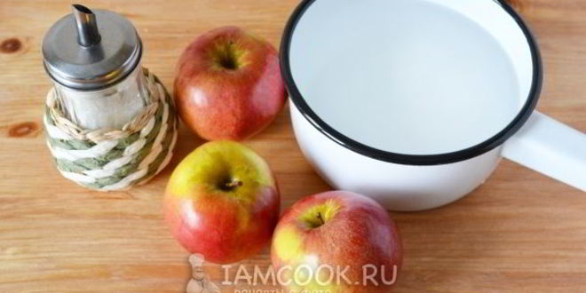 Рецепт цукаты из яблок