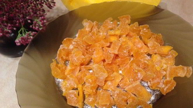 Рецепт Тыквенные цукаты