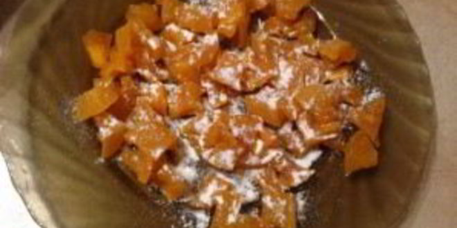 Рецепт тыквенные цукаты