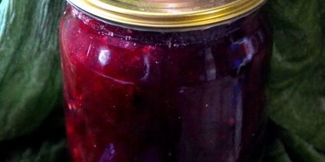 Рецепт варенье ежевично-сливовое