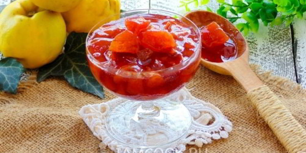 Рецепт варенье из айвы с лимоном