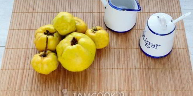 Рецепт варенье из айвы