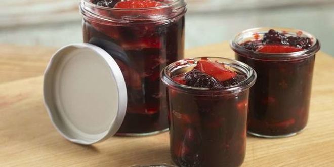 Рецепт варенье из ежевики с яблоками