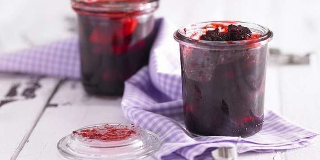 Рецепт варенье из ежевики с яблоками