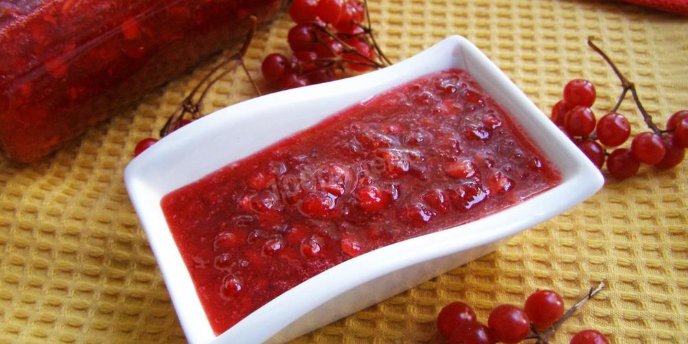 Как приготовить варенье из калины на зиму