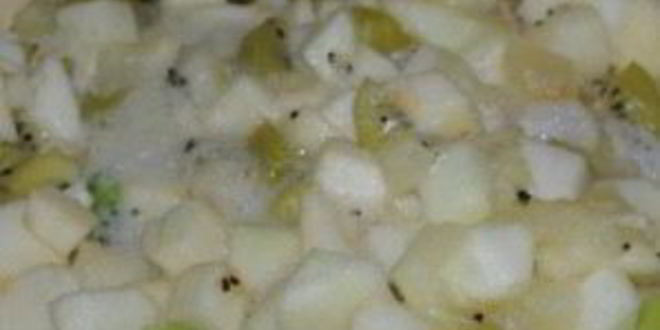 Рецепт варенье из киви и яблок