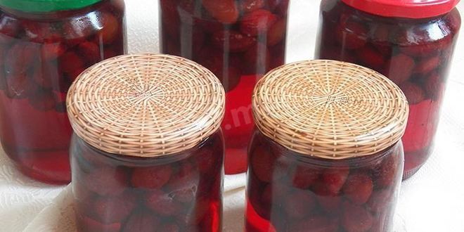 Рецепт варенье из кизила с косточками на зиму