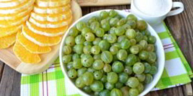 Рецепт варенье из крыжовника с апельсином на зиму