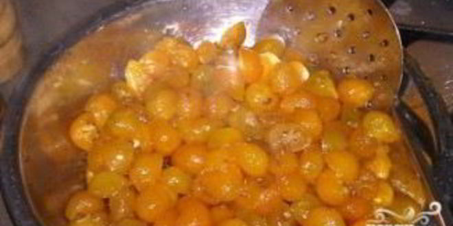 Рецепт варенье из кумквата