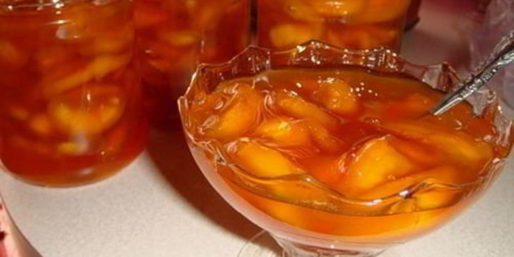 Рецепт конфитюр из персиков