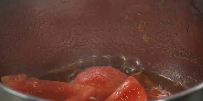 Рецепт варенье из помидоров на поленте