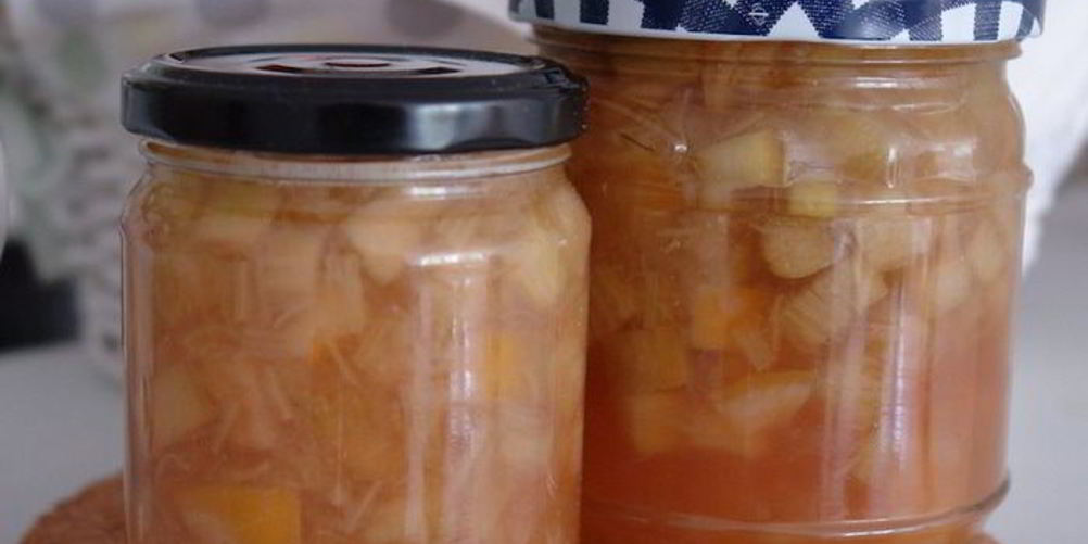 Рецепт варенье из ревеня с апельсинами