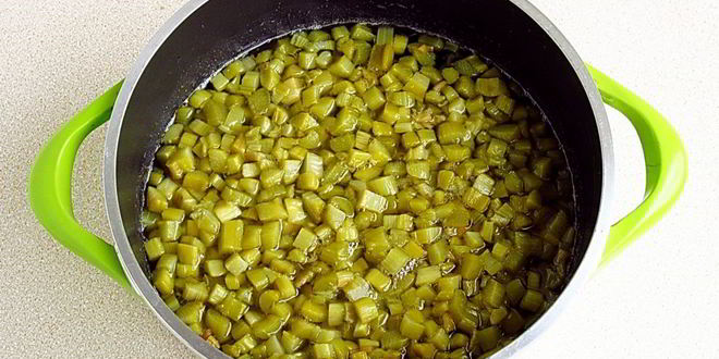 Рецепт варенье из ревеня с апельсинами