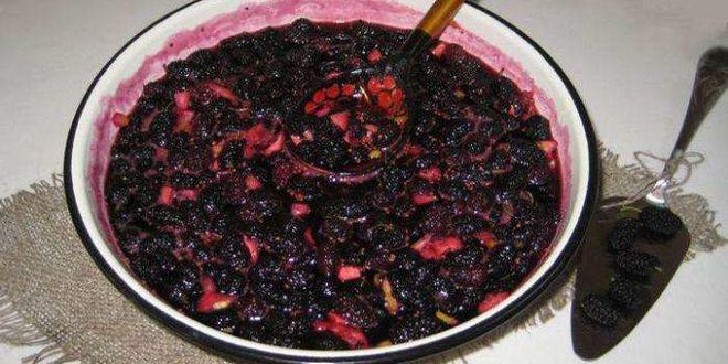 Рецепт варенье из шелковицы