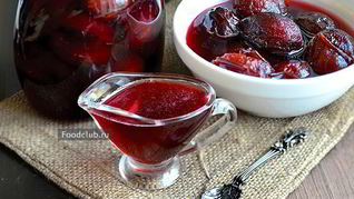Рецепт Варенье из сливы с косточкой