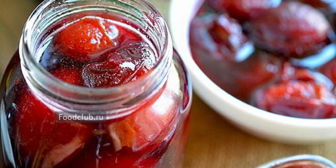 Рецепт варенье из сливы с косточкой