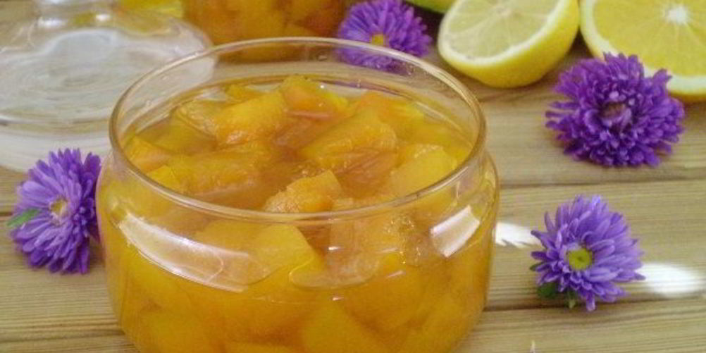 Как приготовить варенье из тыквы с апельсином и лимоном