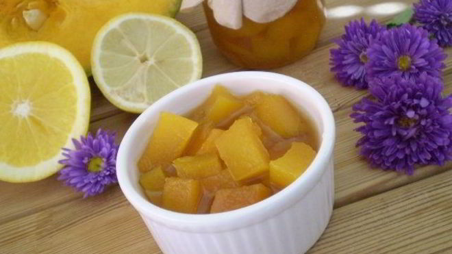 Рецепт Варенье из тыквы с имбирем и лимоном