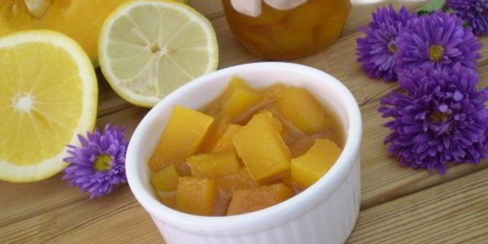 Как приготовить варенье из тыквы с имбирем и лимоном