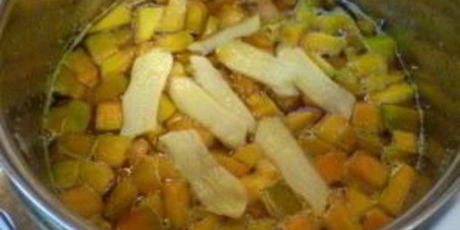 Рецепт варенье из тыквы с имбирем и лимоном