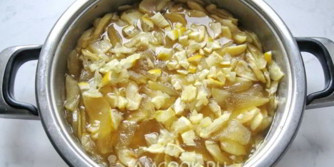 Рецепт варенье из яблок с лимоном