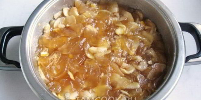 Рецепт варенье из яблок с лимоном