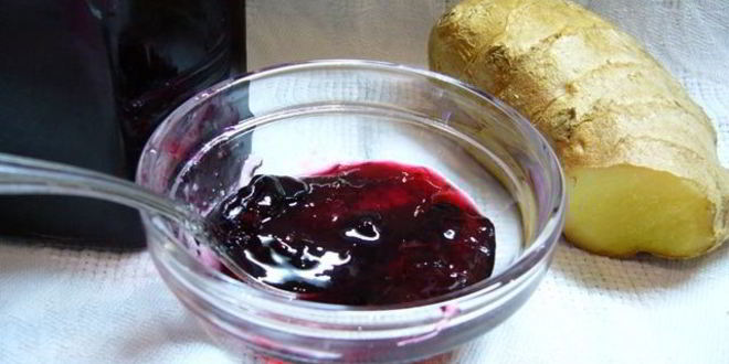 Рецепт варенье-пятиминутка из смородины с имбирем