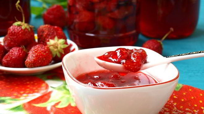 Рецепт Варенье пятиминутка с целой клубникой