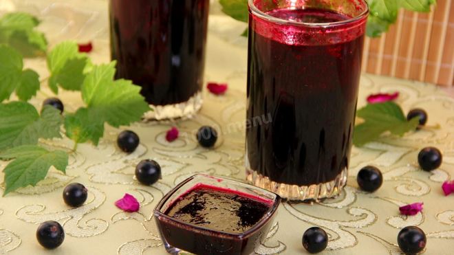 Рецепт Варенье желе из черной смородины на зиму