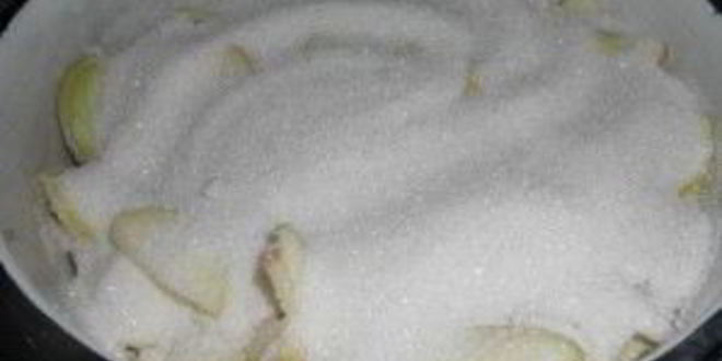 Рецепт яблочное варенье дольками