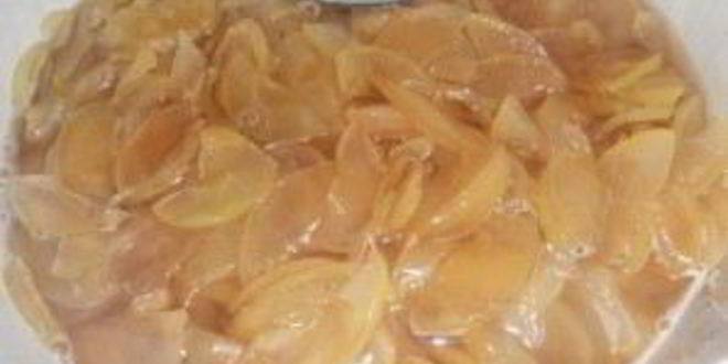 Рецепт яблочное варенье дольками