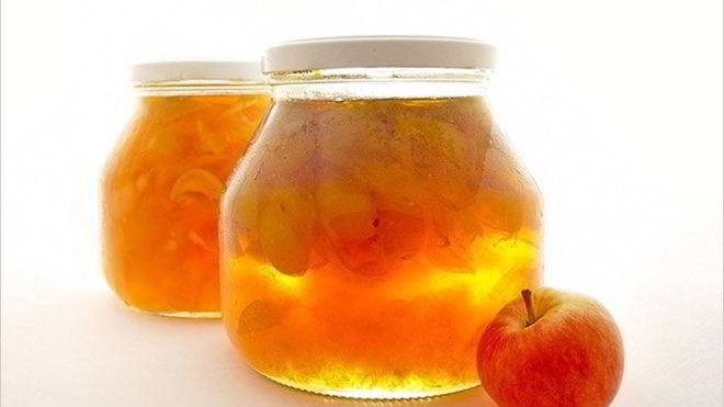 Рецепт Яблочное варенье пятиминутка