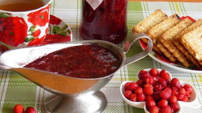 Рецепт Земляничное варенье быстро